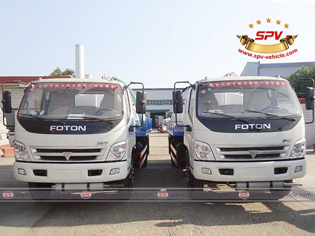 Septic tank truck Foton (10,000 Liters)